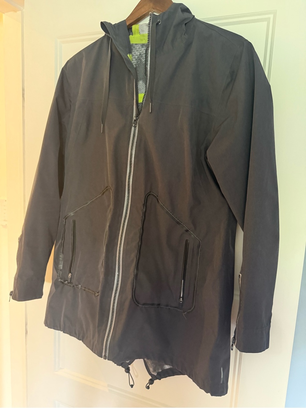 Women's Hooded Parka Jacket - Gray